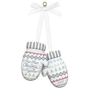 Hallmark Keepsake 2025 Our First Christmas Together Mittens Ornament Brand New